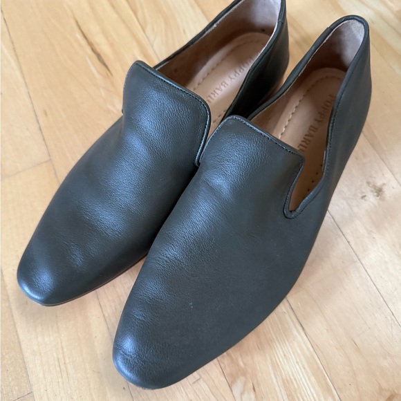 Poppy Barley Shoes - Poppy Barley Leather Loafers Slip-Ons